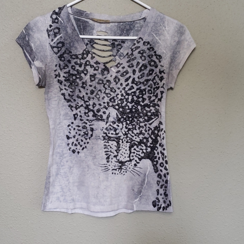 Open back tee